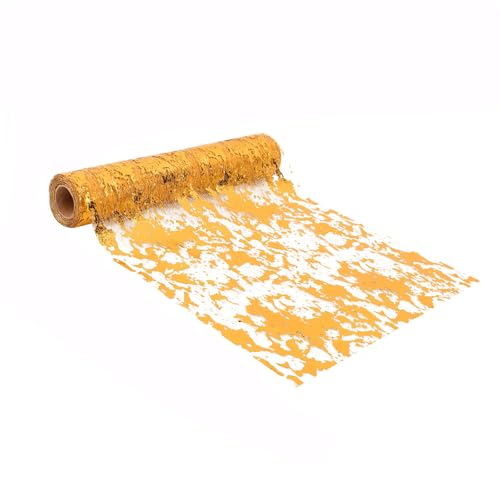 Robuste Rollen aus goldenem und silbernem Netzstoff mit weicher Lichtdurchlässigkeit für Geburtstagsfeiern und Festivalveranstaltungen Robuste Rollen aus goldenem und silbernem Netzstoff mit weicher Lichtdurchlässigkeit für Geburtstagsfeiern und Festivalveranstaltungen von Qsvbeeqj