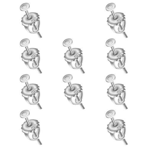 Set mit 10 sicheren Schraubverschlüssen für Ohrstecker, stabile Ohrring-Verschlüsse für aktive Personen Set mit 10 sicheren Schraubverschlüssen für Ohrstecker, stabile Ohrring-Verschlüsse für aktive Personen von Qsvbeeqj