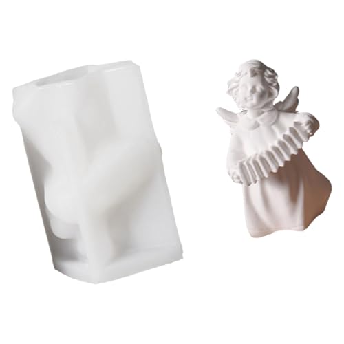 Silikonformen für Seifenherstellung, Engelsfiguren, Mehrzweck-Silikonformen für geflügeltes Mädchen, Epoxidharz, Silikon-Engelform Silikonformen für Seifenherstellung, Engelsfiguren, Mehrzweck-Silikonformen für geflügeltes Mädchen, Epoxidharz, Silikon-Engelform von Qsvbeeqj