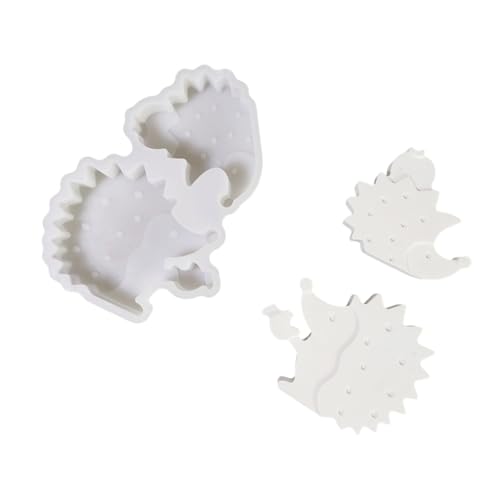 Tier-Silikonformen zur Herstellung von Seife, Epoxidharz, Mehrzweck-Silikone für Gipsdekoration, Beton, Igel, Skulptur Tier-Silikonformen zur Herstellung von Seife, Epoxidharz, Mehrzweck-Silikone für Gipsdekoration, Beton, Igel, Skulptur von Qsvbeeqj