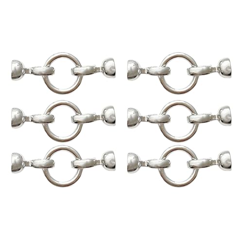Unregelmäßige Perlen-Schmuck-Verschlüsse, Halsketten-Verschlüsse, Zubehör, Kupferverbinder für Bastler Unregelmäßige Perlen-Schmuck-Verschlüsse, Halsketten-Verschlüsse, Zubehör, Kupferverbinder für Bastler von Qsvbeeqj
