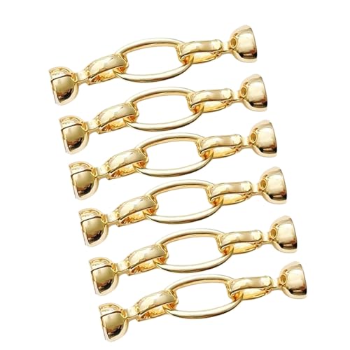 Unregelmäßige Perlen-Schmuck-Verschlüsse, Halsketten-Verschlüsse, Zubehör, Kupferverbinder für Bastler Unregelmäßige Perlen-Schmuck-Verschlüsse, Halsketten-Verschlüsse, Zubehör, Kupferverbinder für Bastler von Qsvbeeqj