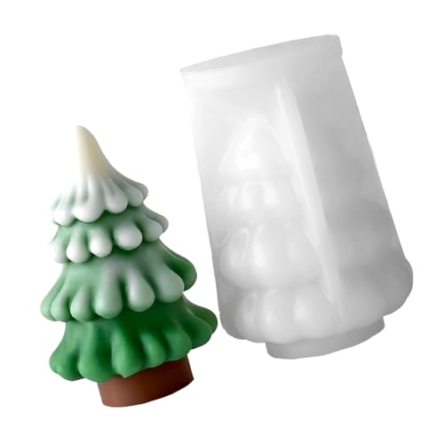 Weihnachtsbaumformen aus Silikon, Gips, Gießformen, Ornament, Epoxidharz, Weihnachtsbaum, Silikon, Ornament, Epoxidharz von Qsvbeeqj