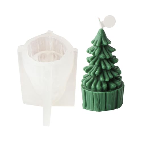Weihnachtsbaumkerzenform Formen Kiefernkegel Silikonform Duft Kerzengussform Formen Gipsformen Für Wohndekorationen von Qsvbeeqj