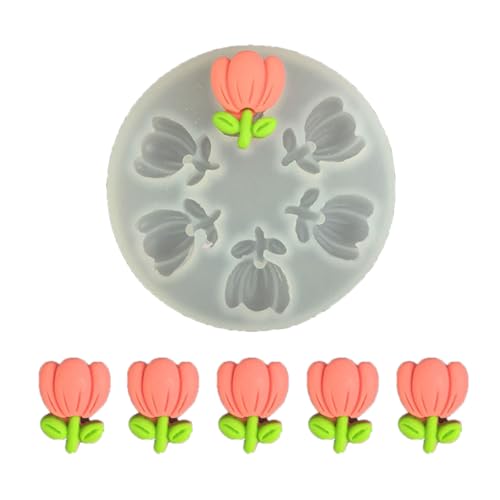 Wiederverwendbares Kuchen Dekorationswerkzeug 4 Blumen Silikonform Für Süßigkeitenherstellung Und Blumendesigns Flexibler Fondantform Wiederverwendbares Kuchen Dekorationswerkzeug 4 Blumen Silikonform Für Süßigkeitenherstellung Und Blumendesigns Flexibler Fondantform von Qsvbeeqj