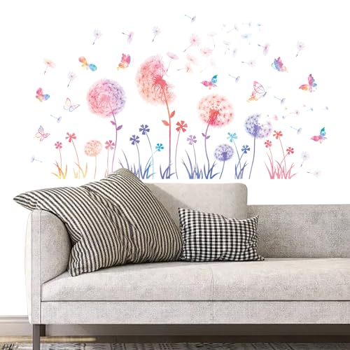 Wandtattoo Löwenzahn, Wandtattoo Pusteblume Blumen Bunt Wandaufkleber Bunt Wandsticker Löwenzahn, Kinderzimmer Wanddeko, Pflanzen Blumen Wandaufkleber für Hintergrund Wanddeko Wandtattoo Löwenzahn, Wandtattoo Pusteblume Blumen Bunt Wandaufkleber Bunt Wandsticker Löwenzahn, Kinderzimmer Wanddeko, Pflanzen Blumen Wandaufkleber für Hintergrund Wanddeko von QttvbTna
