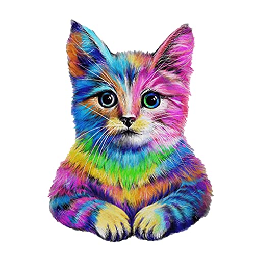 Diamond Painting 5D DIY Diamond Art Painting Kits Full Drill für Erwachsene Kinder, Katze Diamant Kristall Strass Edelstein Kreuzstich Diamant Painting Bilder Malen nach Zahlen für Wanddekoration Diamond Painting 5D DIY Diamond Art Painting Kits Full Drill für Erwachsene Kinder, Katze Diamant Kristall Strass Edelstein Kreuzstich Diamant Painting Bilder Malen nach Zahlen für Wanddekoration von Qtuie