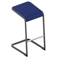 Quadrifoglio Hocker C-STOOL OCSTOA01/2R90 dunkelblau von Quadrifoglio