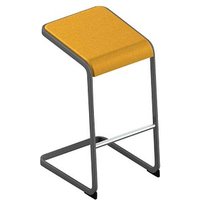 Quadrifoglio Hocker C-STOOL OCSTOA01/37XZ gelb von Quadrifoglio