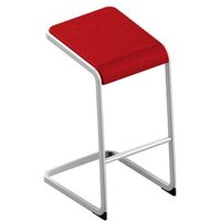 Quadrifoglio Hocker C-STOOL OCSTOA01/2YUP rot von Quadrifoglio