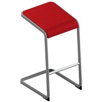 Quadrifoglio Hocker C-STOOL OCSTOA01/34QI rot von Quadrifoglio