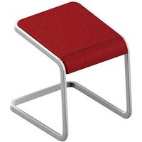 Quadrifoglio Hocker C-STOOL OCSTOB01/2YUP rot von Quadrifoglio