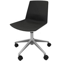 Quadrifoglio Besucherstuhl Clue OCLUEA01 GR B03/138 schwarz, grau Kunstleder Quadrifoglio Besucherstuhl Clue OCLUEA01 GR B03/138 schwarz, grau Kunstleder von Quadrifoglio