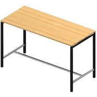Quadrifoglio Konferenztisch Creo buche rechteckig, 4-Fuß-Gestell grau, 180,0 x 80,0 x 107,0 cm Quadrifoglio Konferenztisch Creo buche rechteckig, 4-Fuß-Gestell grau, 180,0 x 80,0 x 107,0 cm von Quadrifoglio