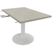 Quadrifoglio Verbindungsplatte Idea+ beton, weiß rechteckig 70,0 x 110,0 x 74,0 cm von Quadrifoglio