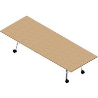 Quadrifoglio Konferenztisch SERENITY eiche rechteckig, A-Gestell weiß, 320,0 x 120,0 x 75,0 cm Quadrifoglio Konferenztisch SERENITY eiche rechteckig, A-Gestell weiß, 320,0 x 120,0 x 75,0 cm von Quadrifoglio