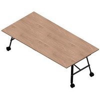 Quadrifoglio Konferenztisch SERENITY ulme rechteckig, A-Gestell grau, 240,0 x 120,0 x 75,0 cm Quadrifoglio Konferenztisch SERENITY ulme rechteckig, A-Gestell grau, 240,0 x 120,0 x 75,0 cm von Quadrifoglio
