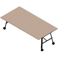 Quadrifoglio Konferenztisch SERENITY ulme weiß rechteckig, A-Gestell grau, 240,0 x 120,0 x 75,0 cm Quadrifoglio Konferenztisch SERENITY ulme weiß rechteckig, A-Gestell grau, 240,0 x 120,0 x 75,0 cm von Quadrifoglio