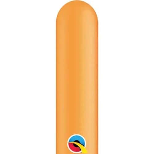 Qualatex 138.734,8 cm 260Q q-pak orange Latex Modellier Ballon (50 Stück) von Qualatex