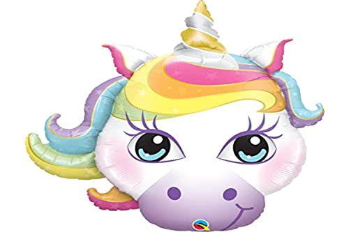 Folat 57352Q Einhorn-Folienballon, 96 cm, mehrfarbig, 38 Zoll Folat 57352Q Einhorn-Folienballon, 96 cm, mehrfarbig, 38 Zoll von Folat