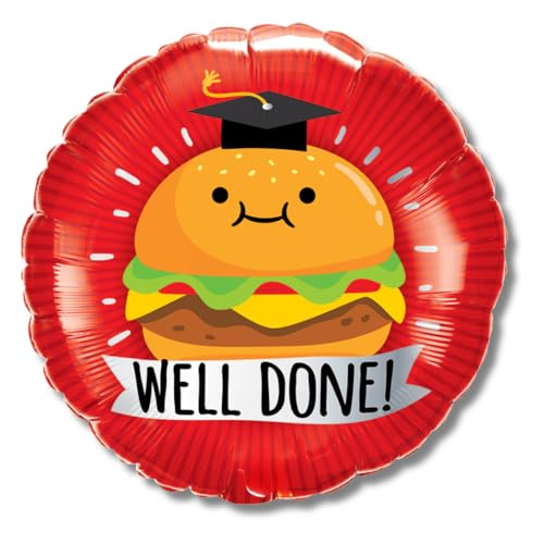 Qualatex 98468 Grad Well Done Folienballon, rund, 45,7 cm Qualatex 98468 Grad Well Done Folienballon, rund, 45,7 cm von Qualatex
