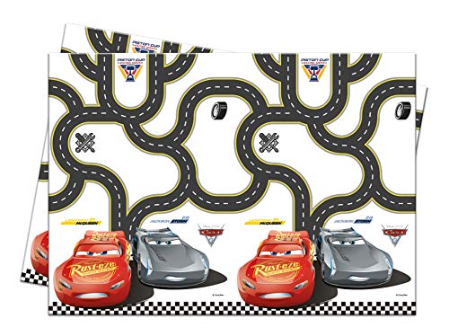 Qualatex Qualatex Procos 87800 - Tischdecke Cars 3, Größe 120 x 180 cm, aus Plastik, Partydekoration, Kindergeburtstag Qualatex Qualatex Procos 87800 - Tischdecke Cars 3, Größe 120 x 180 cm, aus Plastik, Partydekoration, Kindergeburtstag von Qualatex