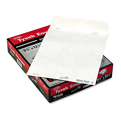 Quality Park Survivor R1520 Tyvek Versandtaschen, 24,9 x 31,8 cm, Weiß, 100 Stück Quality Park Survivor R1520 Tyvek Versandtaschen, 24,9 x 31,8 cm, Weiß, 100 Stück von Quality Park