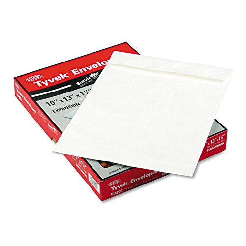 Quality Park Survivor R4202 Tyvek-Versandtaschen, 25 x 33 x 3,5 cm, Weiß von Quality Park
