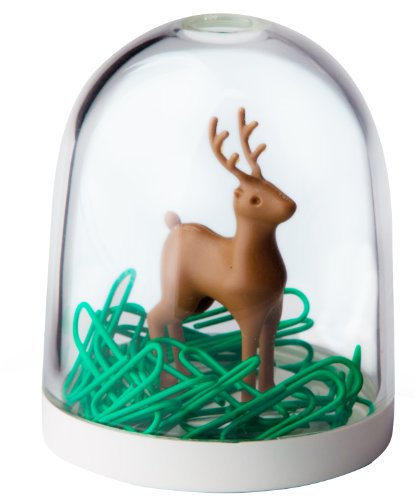 Qualy QL10132 Büroklammern-Aufbewahrung Deer In The Forest von Qualy