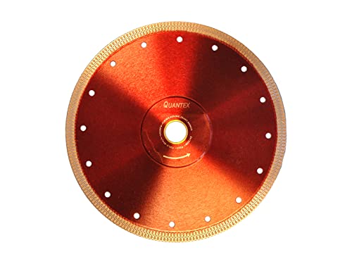 Diamant Trennscheibe extra dünn Durchmesser 230 mm, Aufnahme 25,4mm für extra harte Fliesen Steinzeug Naturstein. Diamant Trennscheibe extra dünn Durchmesser 230 mm, Aufnahme 25,4mm für extra harte Fliesen Steinzeug Naturstein. von Quantex