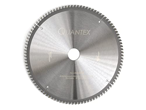 Kreissägeblatt Aluminium Kunststoff NE-Metalle Ø 250mm x 30mm HM 100 Zähne - Diamantschliff - inkl. 4 Reduzierringen. Kreissägeblatt Aluminium Kunststoff NE-Metalle Ø 250mm x 30mm HM 100 Zähne - Diamantschliff - inkl. 4 Reduzierringen. von Quantex