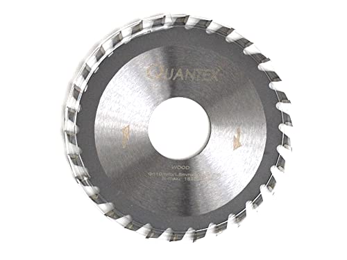 Kreissägeblatt Holz Ø 110mm x 30mm HM 30 Zähne - Diamantschliff - inkl. 4 Reduzierringen. Kreissägeblatt Holz Ø 110mm x 30mm HM 30 Zähne - Diamantschliff - inkl. 4 Reduzierringen. von Quantex