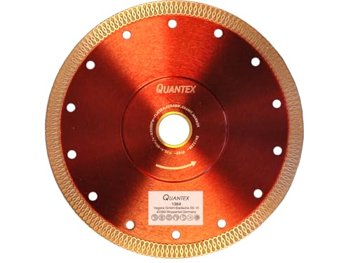 QUANTEX Diamant-Trennscheibe, 180x22,23mm, für Keramik und Fliesen, Extra Dünn QUANTEX Diamant-Trennscheibe, 180x22,23mm, für Keramik und Fliesen, Extra Dünn von Quantex