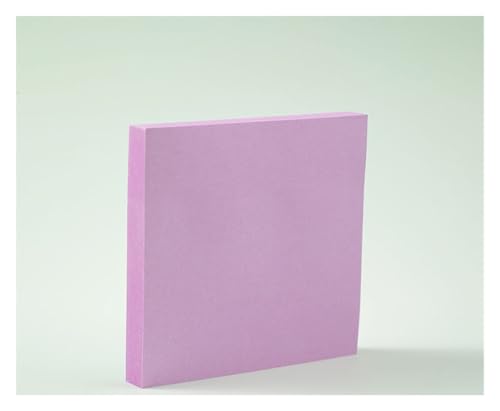 Einfarbige Haftnotizen, 8 Blöcke, 76 x 76 mm, 100 Blatt pro Block, stark haftend, keine Rückstände, 80 g dickes Papier, 12 lebendige Farben für Büro, Schule, Zuhause, Sortiernotizen (8 Stück, SDark von Quavva
