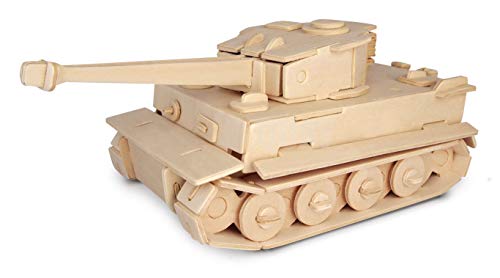 Quay Panzerkampfwagen Tiger Ausf. E Holzbausatz FSC von Quay