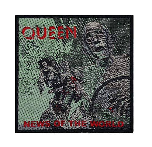 Queen News Of The World Gewebter Aufnäher Queen News Of The World Gewebter Aufnäher von Queen