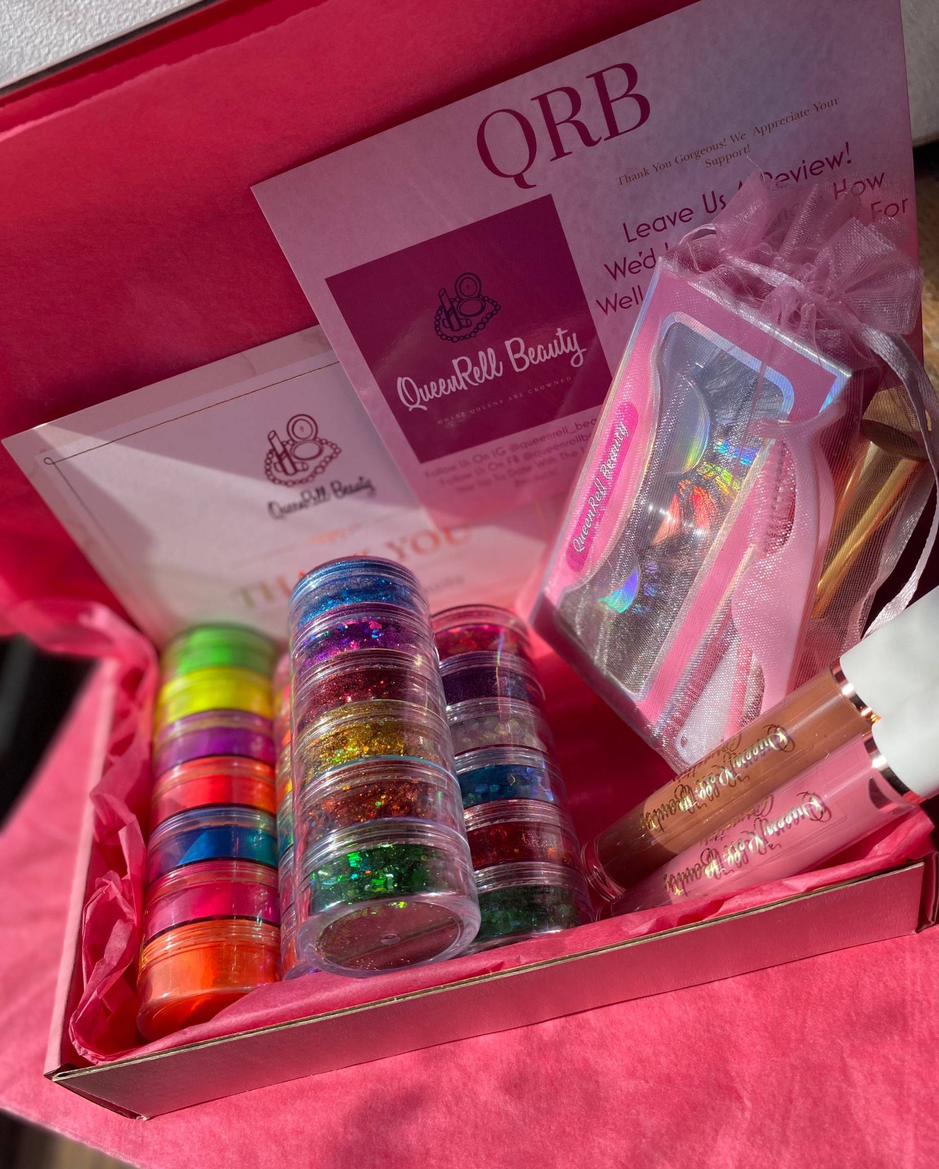Neon Pigment Stack & Glitter Stacks Beauty Box von QueenRellBeauty