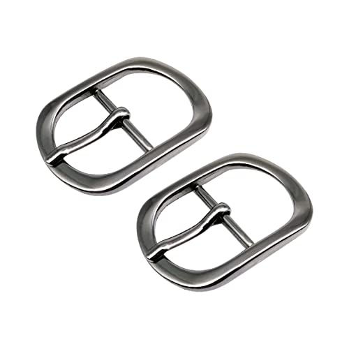 Queenbox 2 Stück 25 mm Rollschnallen aus Metall, rechteckige Schnalle aus Zinklegierung mit Einzelzinken, Gurtversteller für Taschen, Ledergürtel, Gepäck, Schwarz Queenbox 2 Stück 25 mm Rollschnallen aus Metall, rechteckige Schnalle aus Zinklegierung mit Einzelzinken, Gurtversteller für Taschen, Ledergürtel, Gepäck, Schwarz von Queenbox