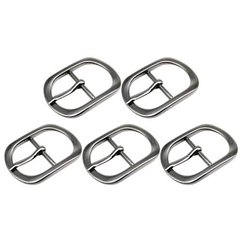 Queenbox 5 Stück 15 mm Metall-Dornschnalle, Gürtelschnallen mit Mittelstift, Einzeldornschnalle für Lederhandwerk, Taschen, Kleidung, Gürtel, Gun Black Queenbox 5 Stück 15 mm Metall-Dornschnalle, Gürtelschnallen mit Mittelstift, Einzeldornschnalle für Lederhandwerk, Taschen, Kleidung, Gürtel, Gun Black von Queenbox