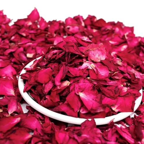 300g Natürliche Getrocknete Rosenblätter,100% Blütenblätter, Blütenkonfetti Hochzeit,Echte Blume Rosenblatt Konfetti,Getrocknete Blumen für Körperbad Hochzeit Konfetti DIY Handwerk Zubehör 300g Natürliche Getrocknete Rosenblätter,100% Blütenblätter, Blütenkonfetti Hochzeit,Echte Blume Rosenblatt Konfetti,Getrocknete Blumen für Körperbad Hochzeit Konfetti DIY Handwerk Zubehör von Queerelele
