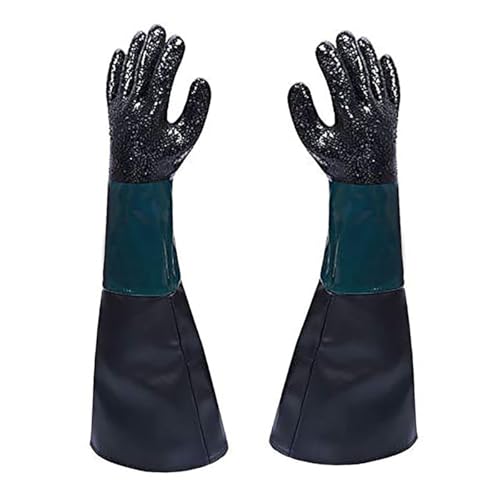 Queerelele Sandstrahlhandschuhe,Sandstrahl Handschuhe Sandstrahler Gummi Sandstrahlmittel mit Baumwolle, Sandstrahler Teile 60Cm,Sandstrahl Handschuhe Sandstrahler für Sandstrahlkabine Queerelele Sandstrahlhandschuhe,Sandstrahl Handschuhe Sandstrahler Gummi Sandstrahlmittel mit Baumwolle, Sandstrahler Teile 60Cm,Sandstrahl Handschuhe Sandstrahler für Sandstrahlkabine von Queerelele