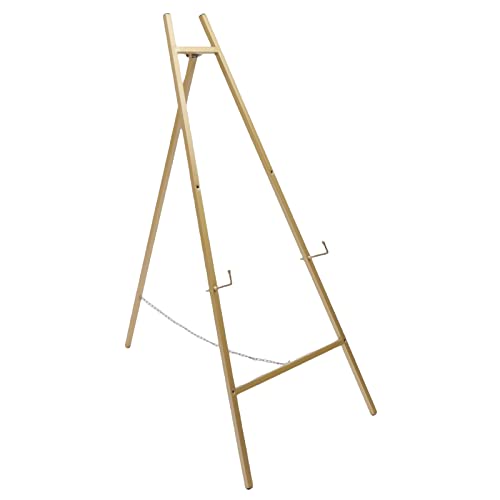 2* Gold Eisen Staffelei Ständer Einstellbare Anzeigewinkel Einstellbare Höhe Holzständer für Gemälde, Willkommen,Mehr Schilder,Leichte und Stabile Hochzeitsstaffelei 2* Gold Eisen Staffelei Ständer Einstellbare Anzeigewinkel Einstellbare Höhe Holzständer für Gemälde, Willkommen,Mehr Schilder,Leichte und Stabile Hochzeitsstaffelei von Queeucaer