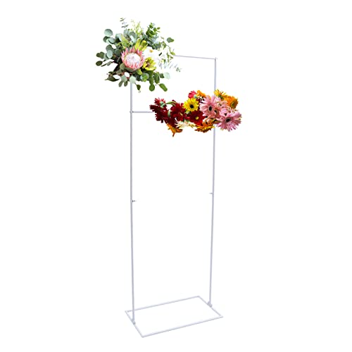 Hochzeitsbogen Hochzeit Bogen quadratischer Hintergrund Stand Metall Display Schmetterlingsschrauben für Baby Dusche Foto Dekoration, Geburtstagsfeier, Graduation weiß, 53 * 32 * 155cm Hochzeitsbogen Hochzeit Bogen quadratischer Hintergrund Stand Metall Display Schmetterlingsschrauben für Baby Dusche Foto Dekoration, Geburtstagsfeier, Graduation weiß, 53 * 32 * 155cm von Queeucaer