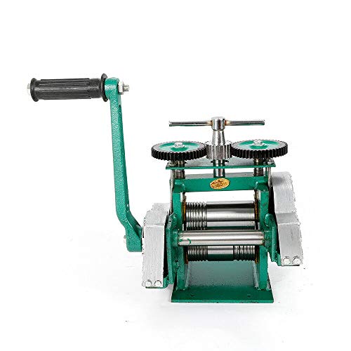 Queeucaer Manuelle Kombination Walzwerk Maschine, Schmuck Werkzeug Schmuckherstellung NEU,Kombinationswalzwerk Schmuck Design & Reparatur,f für Schmuck und Reparatur,Grün,24.5 * 24 * 26c Queeucaer Manuelle Kombination Walzwerk Maschine, Schmuck Werkzeug Schmuckherstellung NEU,Kombinationswalzwerk Schmuck Design & Reparatur,f für Schmuck und Reparatur,Grün,24.5 * 24 * 26c von Queeucaer