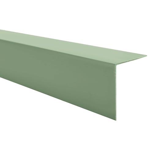 Quest PVC Kantenschutzwinkel - Ohne Klebeband - Kantenleiste und Eckenschutz - Eckleiste Winkelprofil - 20x20mm, 200cm, Hellgrün Quest PVC Kantenschutzwinkel - Ohne Klebeband - Kantenleiste und Eckenschutz - Eckleiste Winkelprofil - 20x20mm, 200cm, Hellgrün von Quest