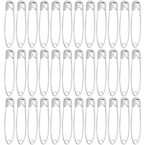 40 Stück Silbernadeln, Büro- Und Haushaltsnadeln, Robust Und Langlebig, Rostfrei Nähpullover Bekleidungszubehör Clips Zum Nähen Und Heimwerken, Nähnadeln Schnallen von Quesuc