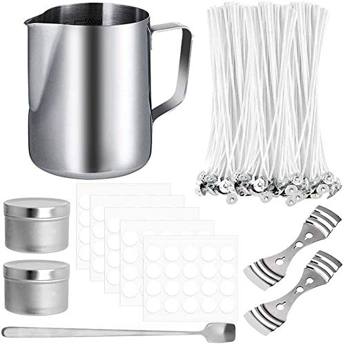 Queta DIY Set zur Herstellung von Kerzen, Handwerkswerkzeug, Kerzendocht, Kerzenbox, Kerzenhalter, Kerzenhalter Queta DIY Set zur Herstellung von Kerzen, Handwerkswerkzeug, Kerzendocht, Kerzenbox, Kerzenhalter, Kerzenhalter von Queta