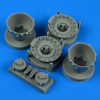 B-25H/J Mitchell - Cowlings and cooling flaps (opened) [Hasegawa] von Quickboost