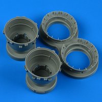 B-25J Mitchell - Cowlings and cooling flaps (opened) [HK Model] von Quickboost