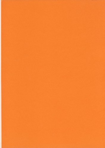 Bastelpapier, A4, 160 g/m², Orange, 50 Blatt Bastelpapier, A4, 160 g/m², Orange, 50 Blatt von Quickdraw